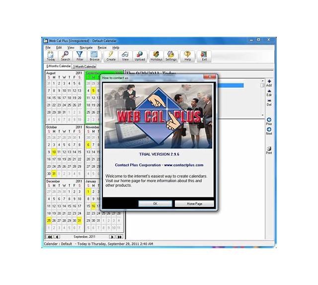 Web Cal Plus (Windows) software []